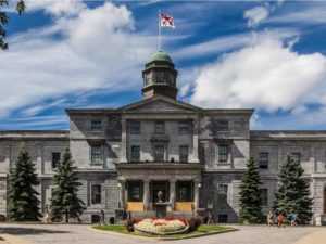 Universite McGILL в Квебеке